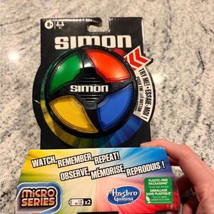 New : Simon Micro Series Electronic Memory Game - Multicolor